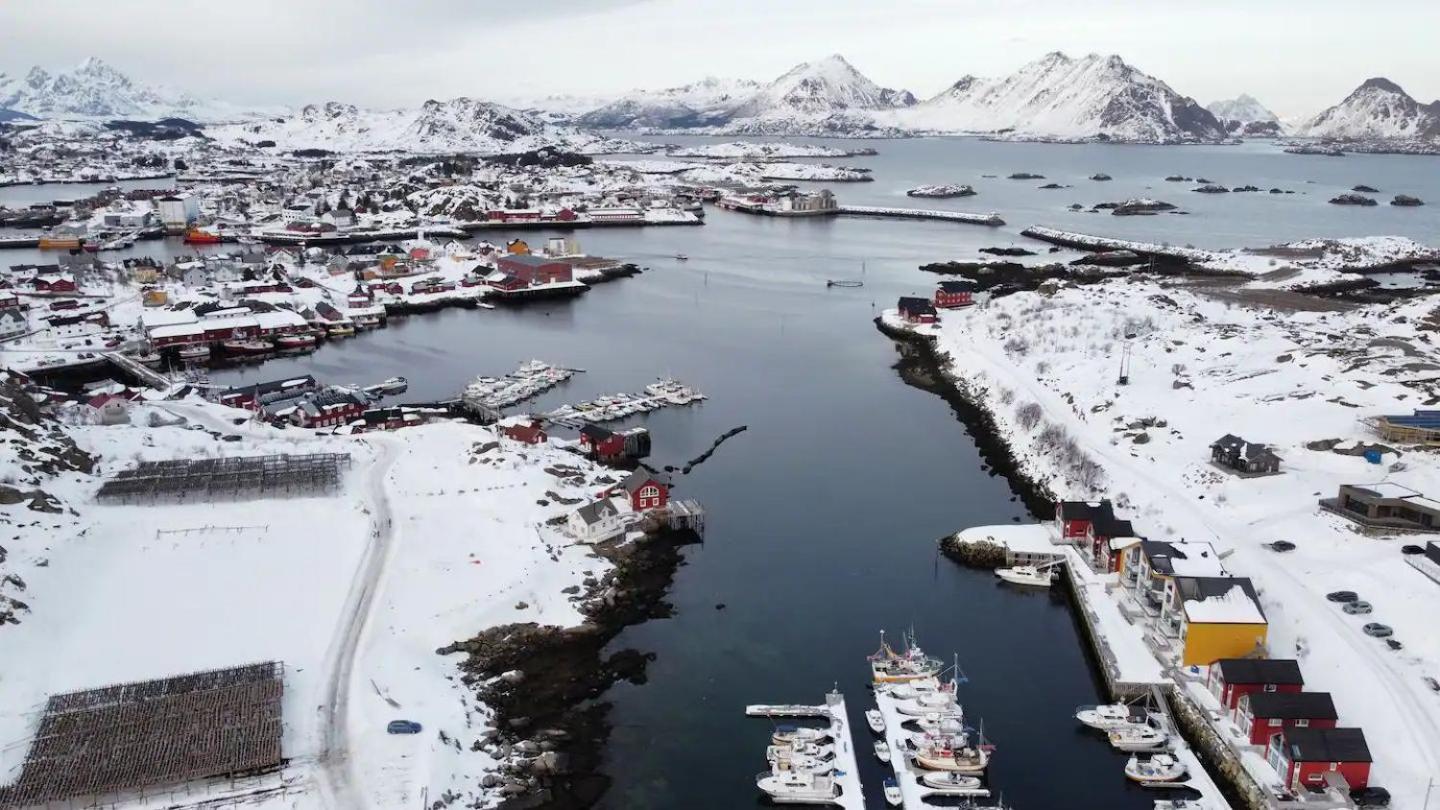 Spektakulaer Rorbu I Autentiske Omgivelser Ballstad Exteriör bild