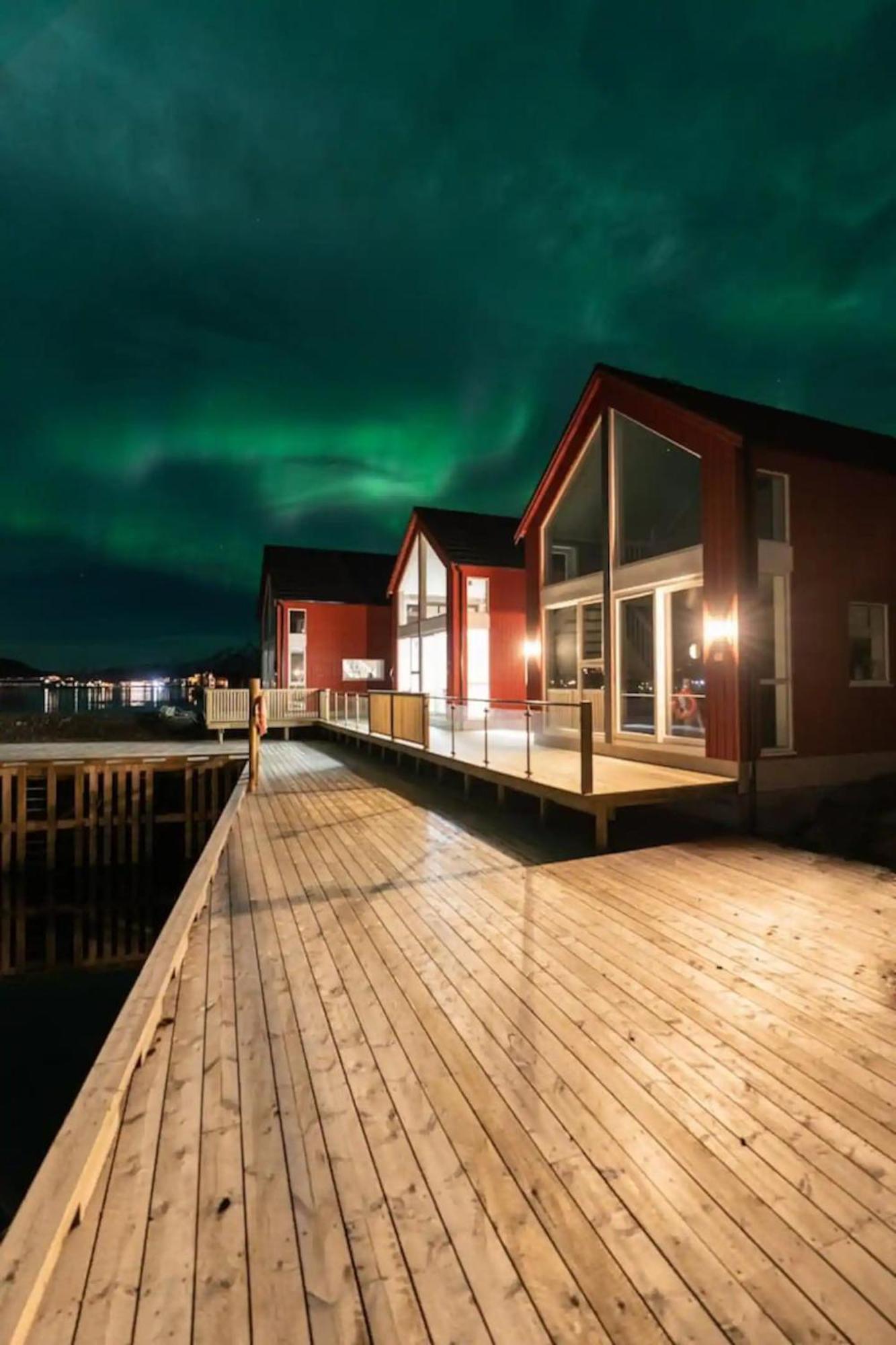 Spektakulaer Rorbu I Autentiske Omgivelser Ballstad Exteriör bild